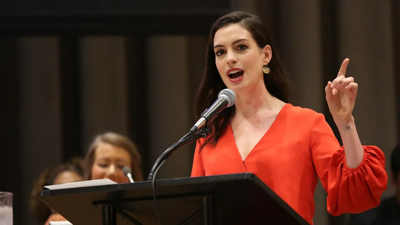 Paid Family Leave by Anne Hathaway