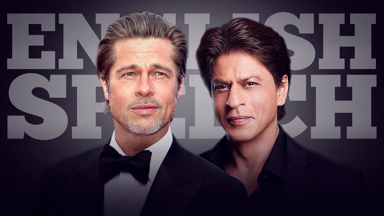 Brad Pitt Meets SRK by Brad Pitt and Shah Rukh Khan